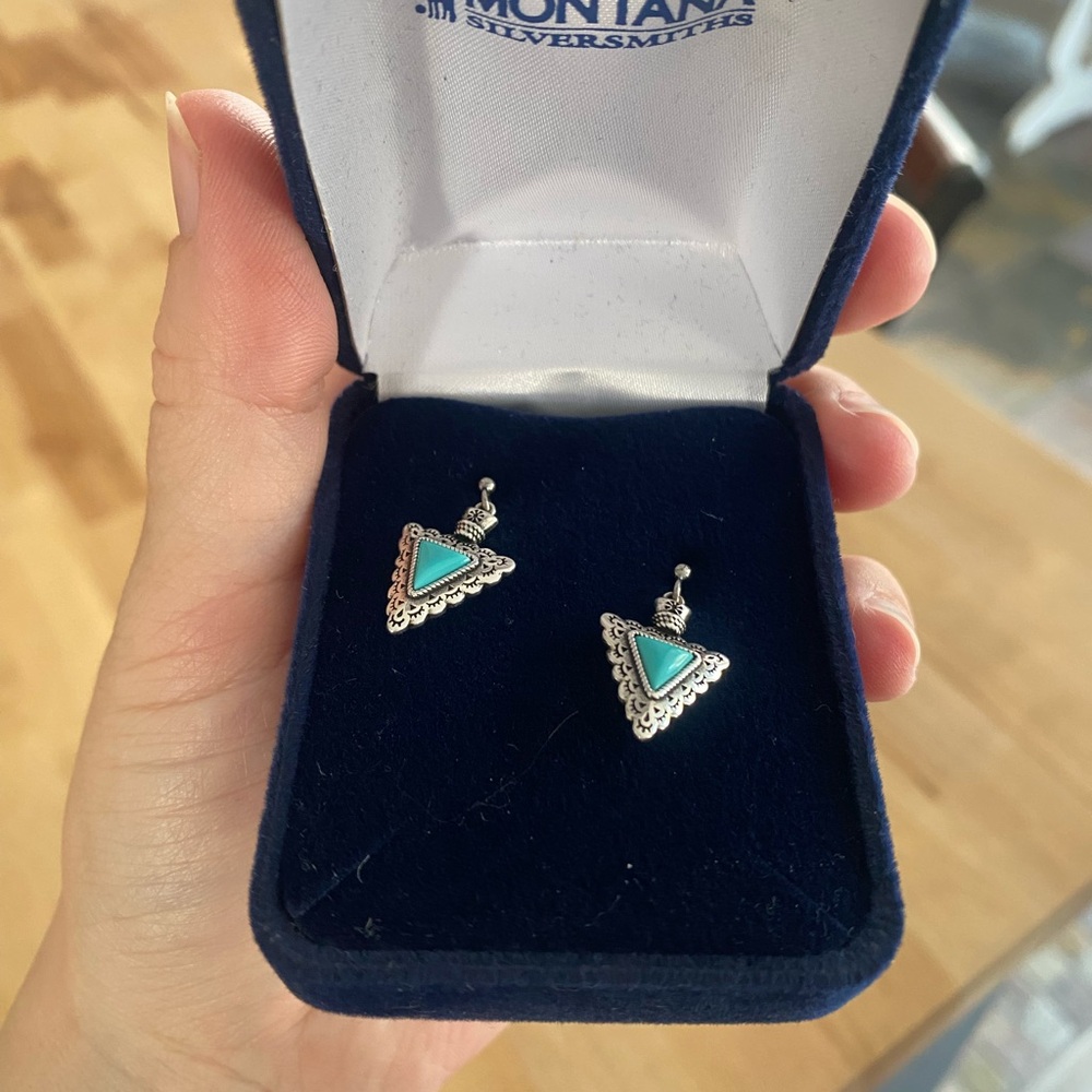 Montana silversmith earrings.